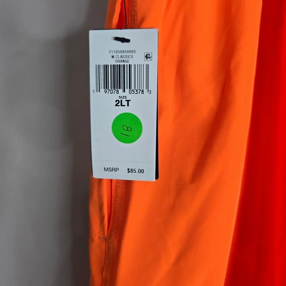 Polo‎ Ralph Lauren Mens Neon Orange Swim Trunks Cargo Shorts 2XLT 711858958005